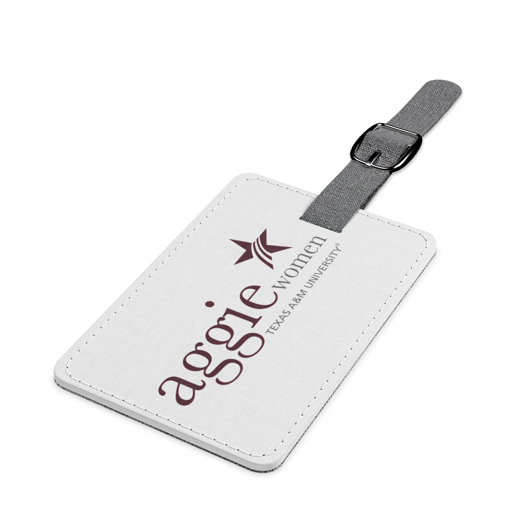 Saffiano Polyester Luggage Tag, Rectangle