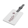 Saffiano Polyester Luggage Tag, Rectangle