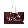 Maroon Weekender Bag