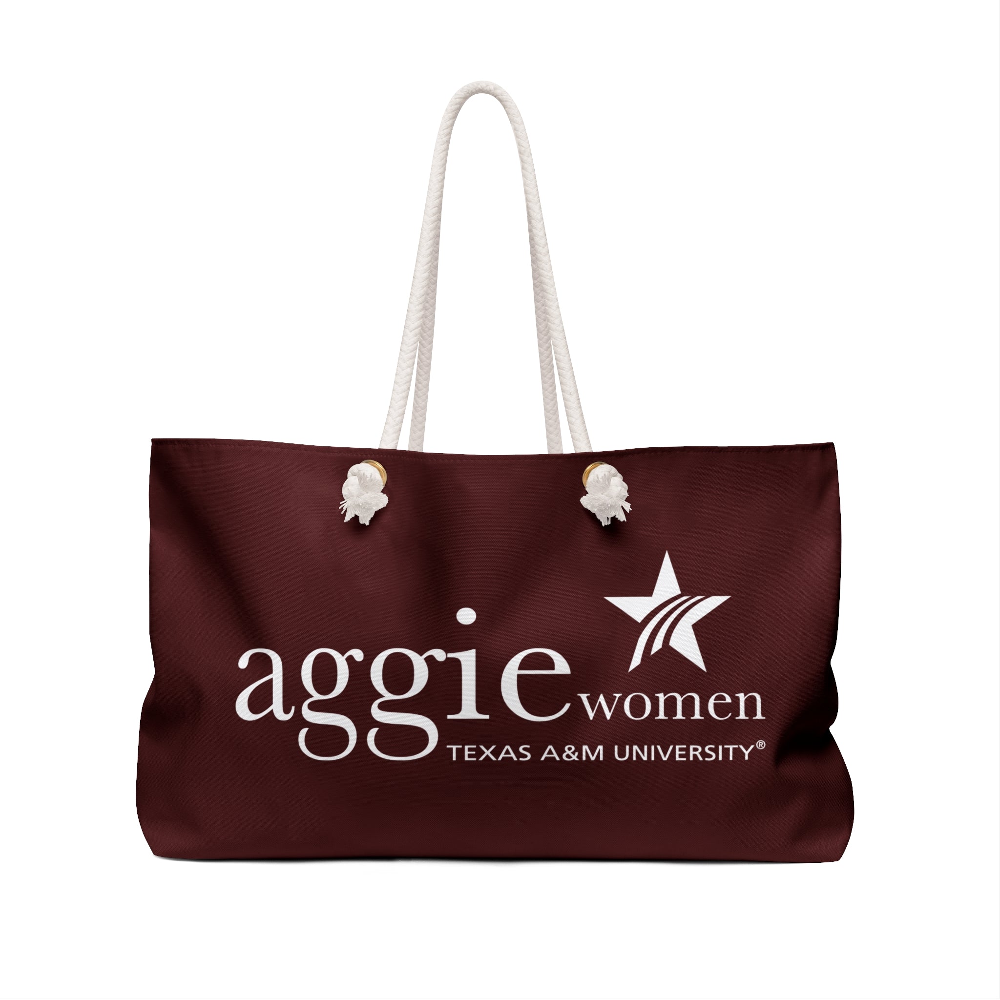 Maroon Weekender Bag