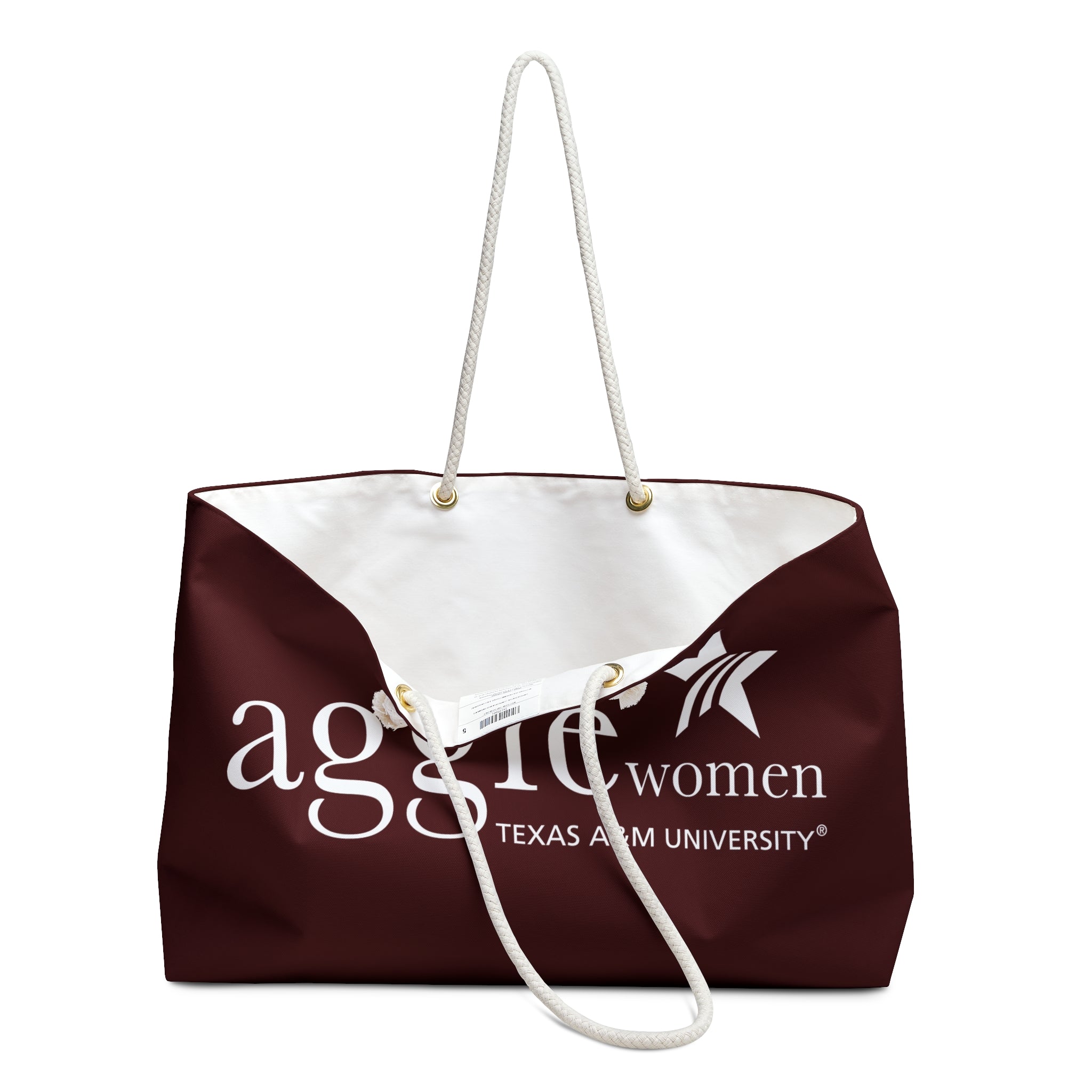 Maroon Weekender Bag