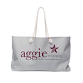 Grey Weekender Bag