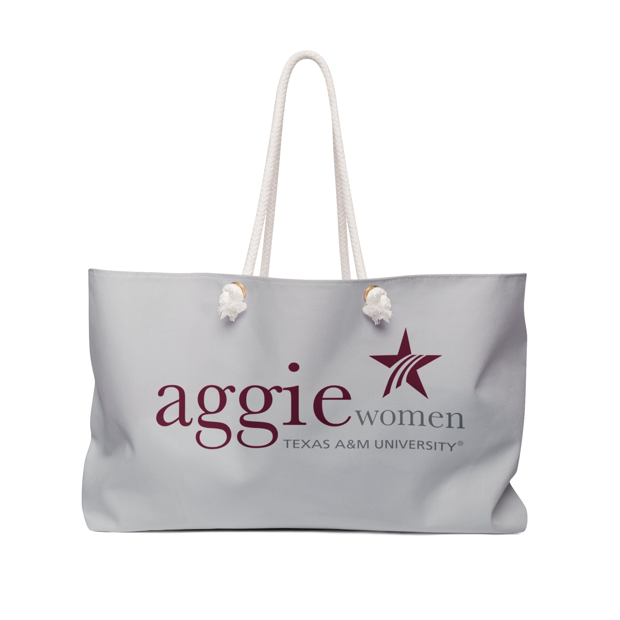 Grey Weekender Bag