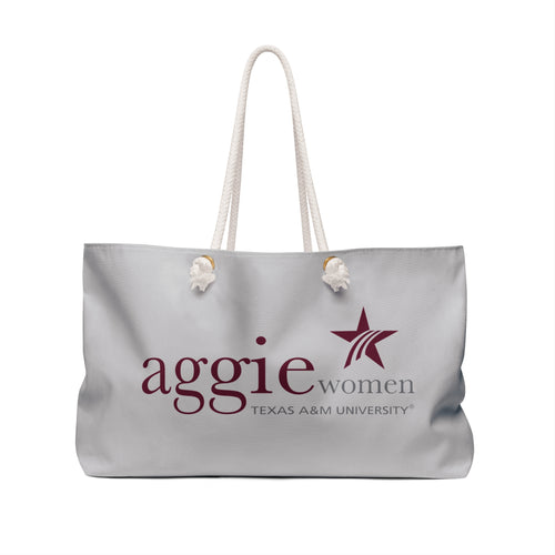 Grey Weekender Bag